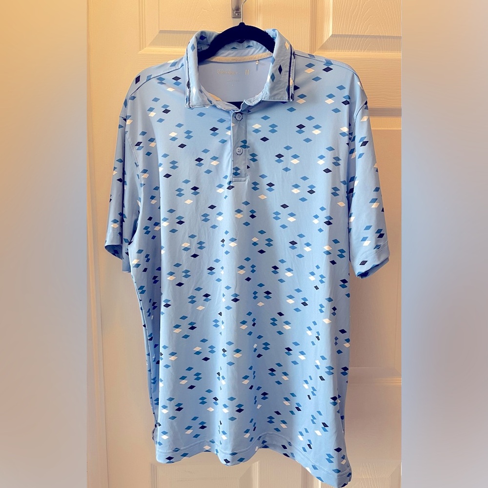 Walter Hagen P11 Blue Diamond Golf Polo